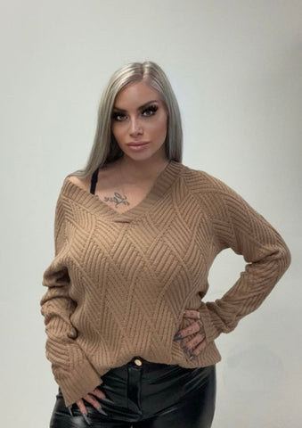 Knit Mocha Sweater