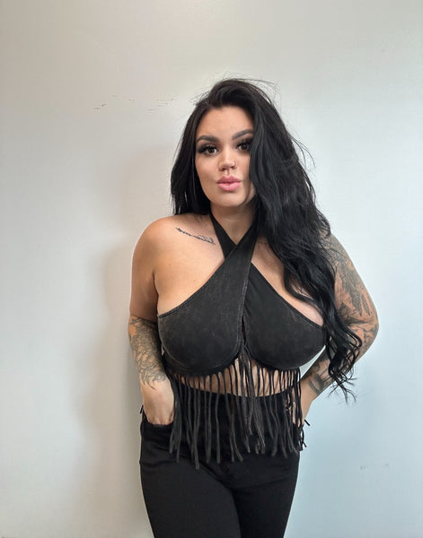 Fringe Crop Top