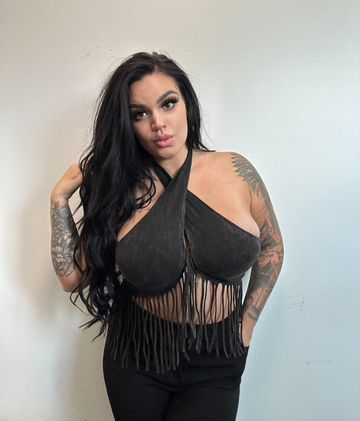 Fringe Crop Top